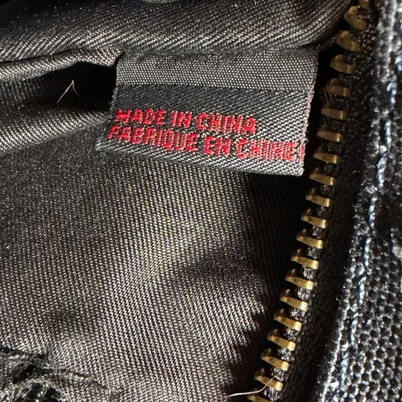 ModCloth Cat Print Tote Bag Purse Black Shoulder Bag with Strap - Picture 10 of 10